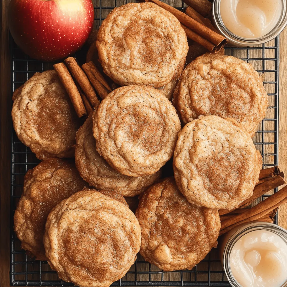 Irresistible Apple Snickerdoodles with Caramelized Apples Recipe