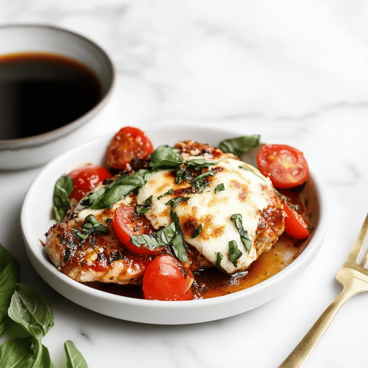 Delicious Balsamic Baked Chicken Breast with Mozzarella Cheese Recipe