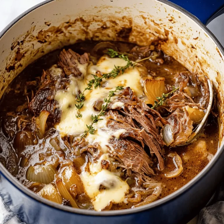 Savory French Onion Pot Roast Recipe