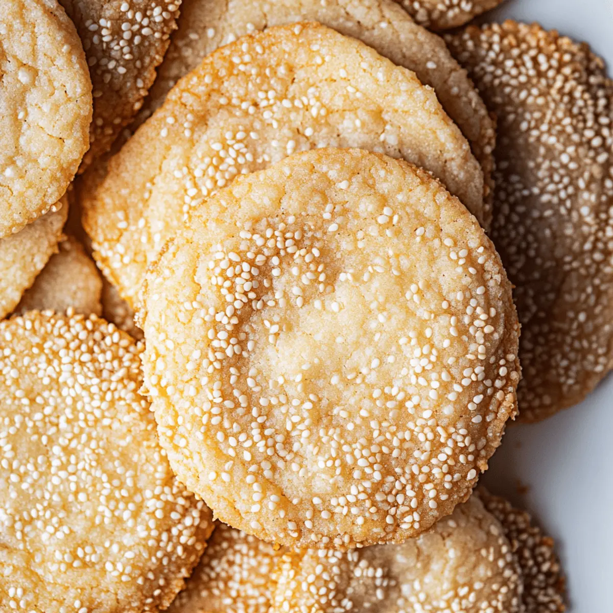 Buttery Honey Sesame Cookies: Easy Chewy Treats Recipe