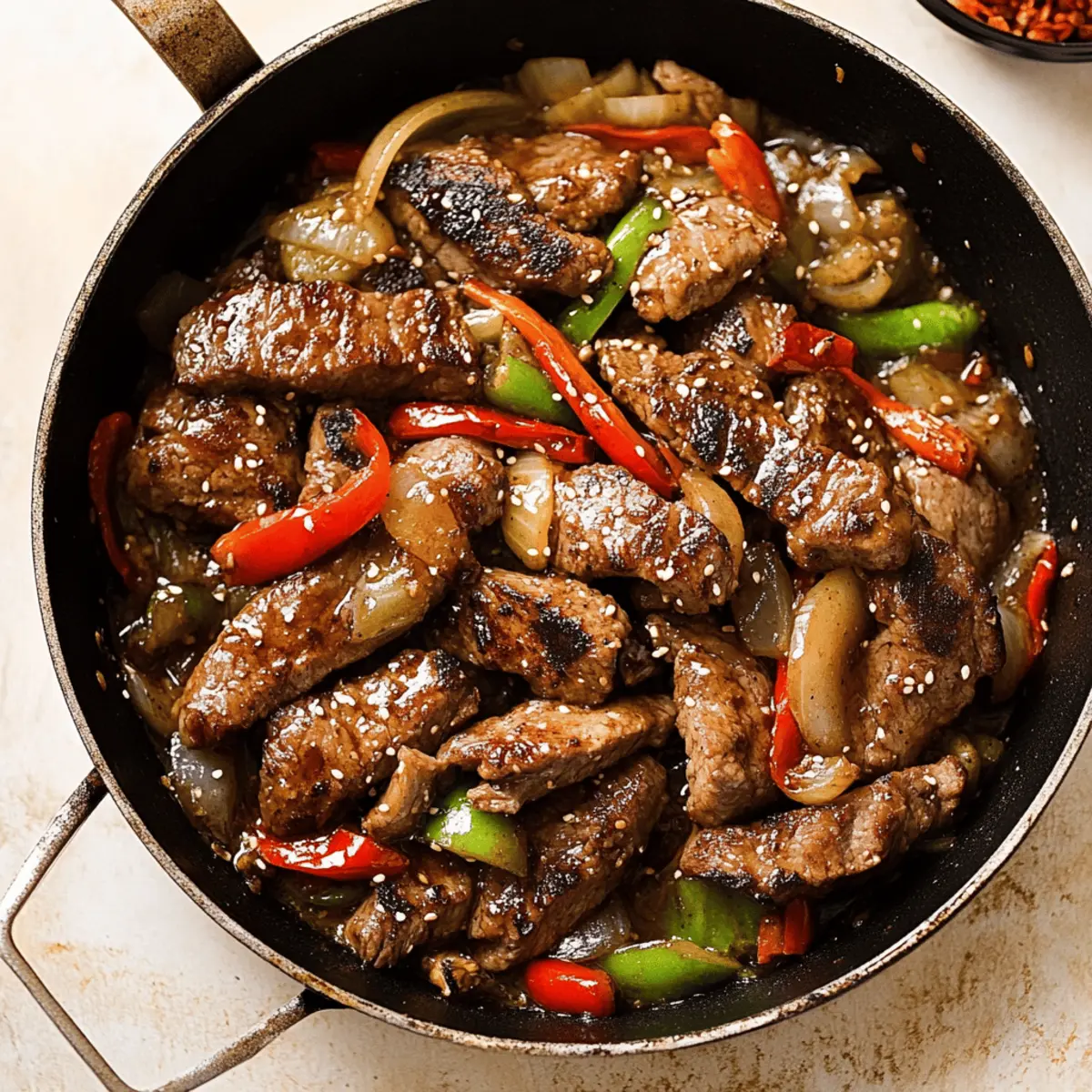 Sizzling Chinese Pepper Steak with Onions: A Quick Recipe Guide