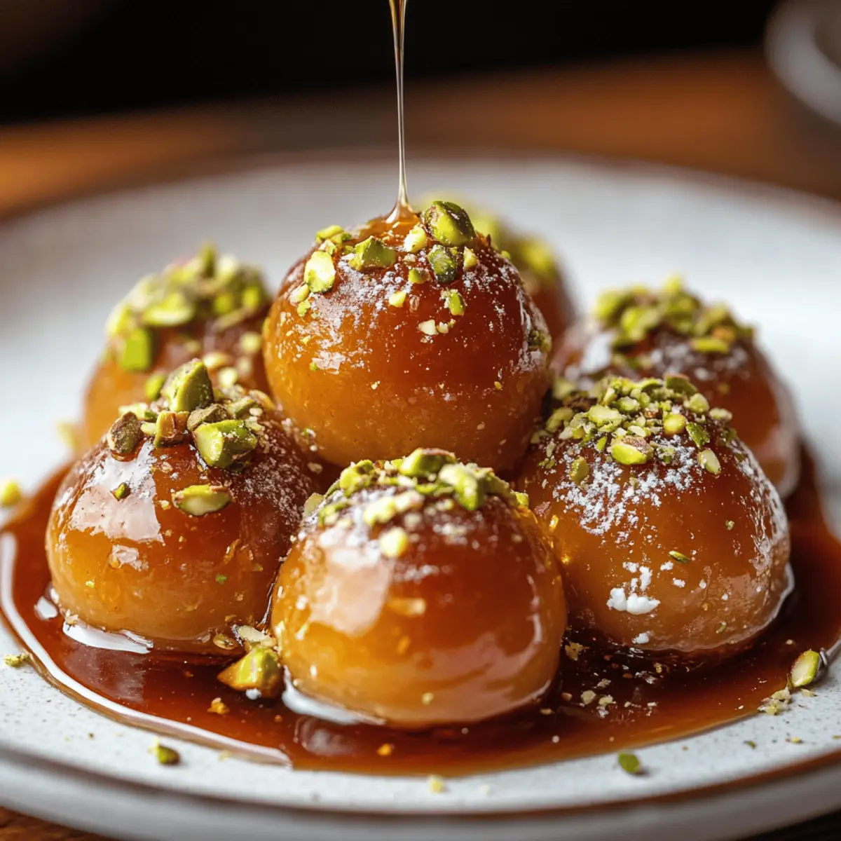 Ricotta Pistachio Honey Bites