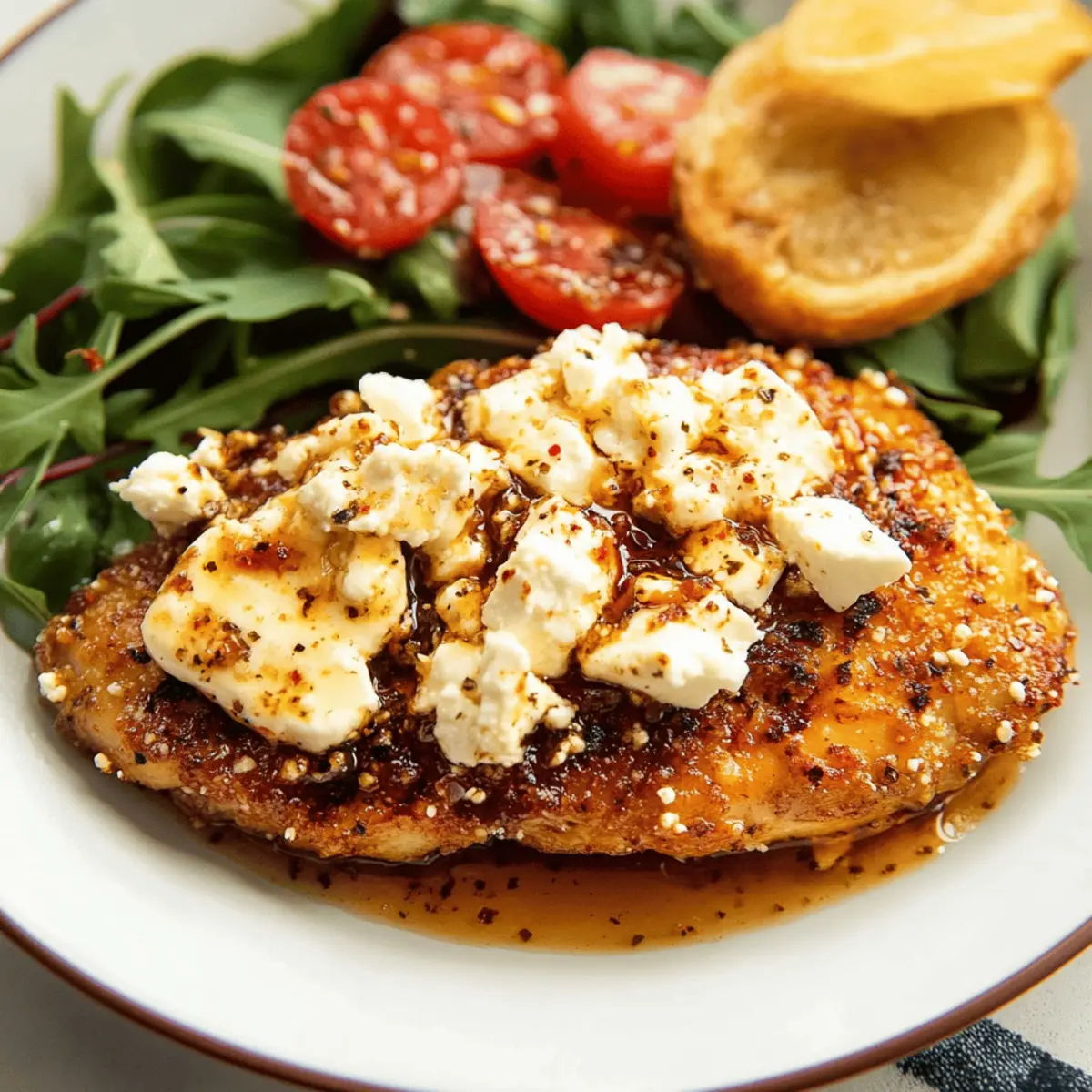 Crispy Hot Honey Feta Chicken Recipe for a Spicy Dinner Delight