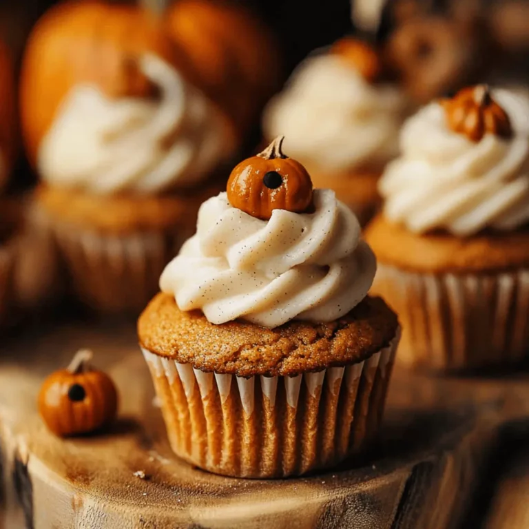 Delicious Pumpkin Cupcakes Recipe