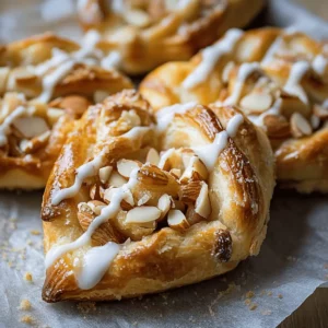 Sourdough Almond Cruffins