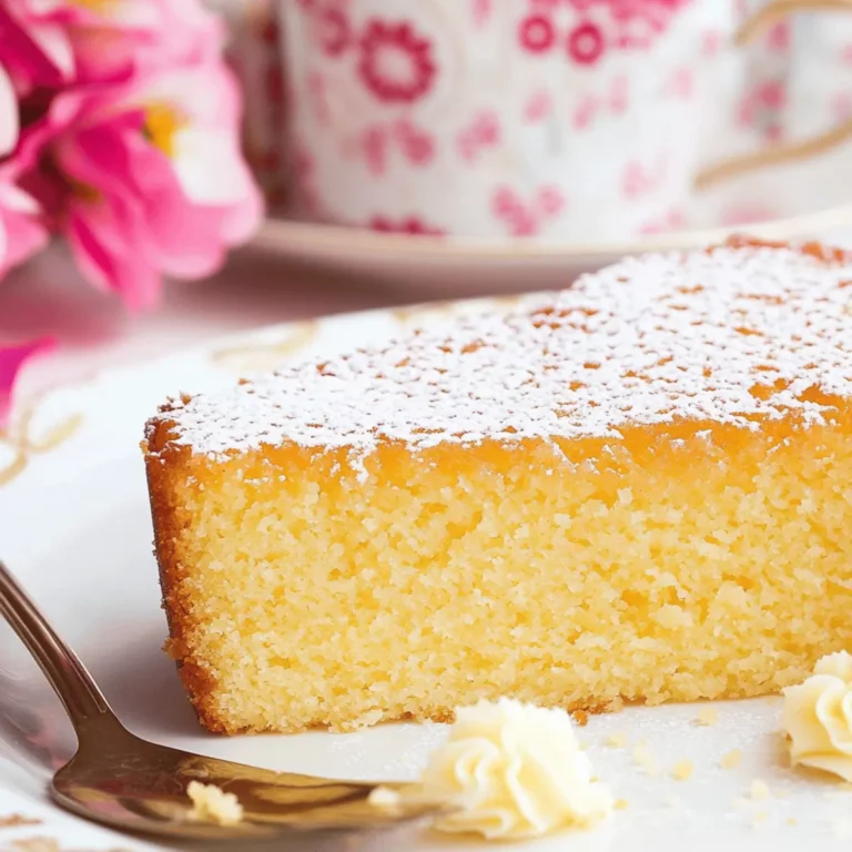 French Butter Cake Recipe