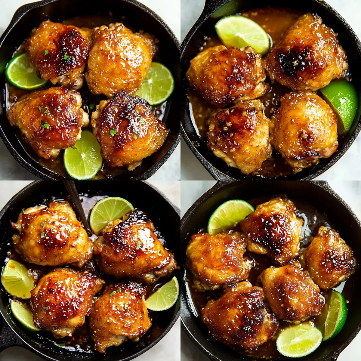 Sweet Chili Glazed Chicken Thighs
