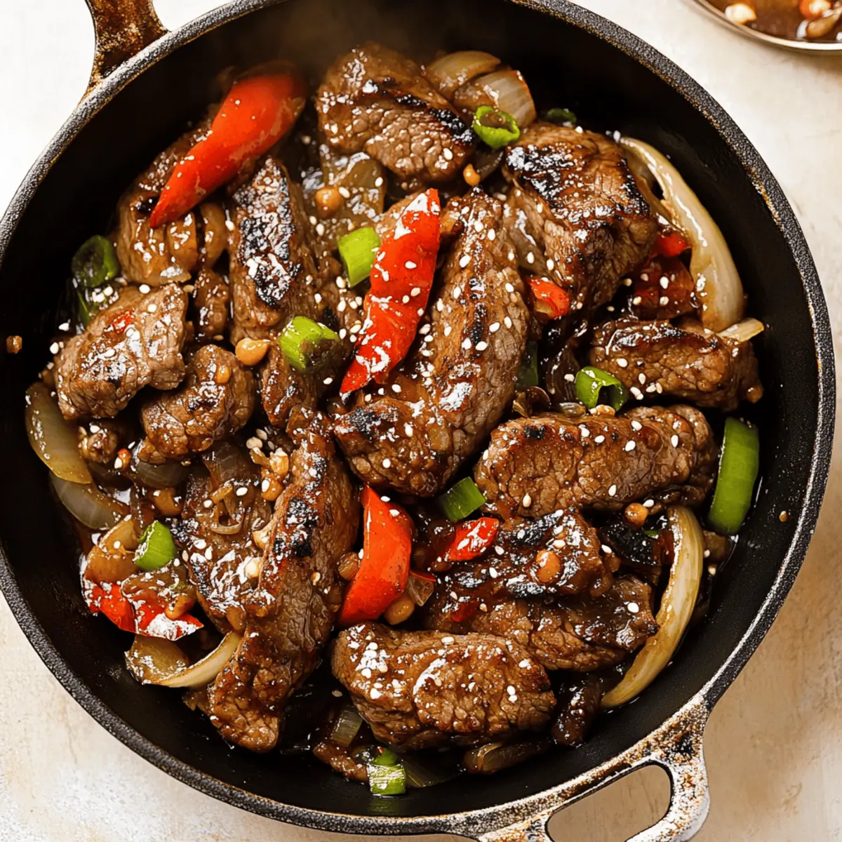 Sizzling Chinese Pepper Steak with Onions: A Quick Recipe Guide