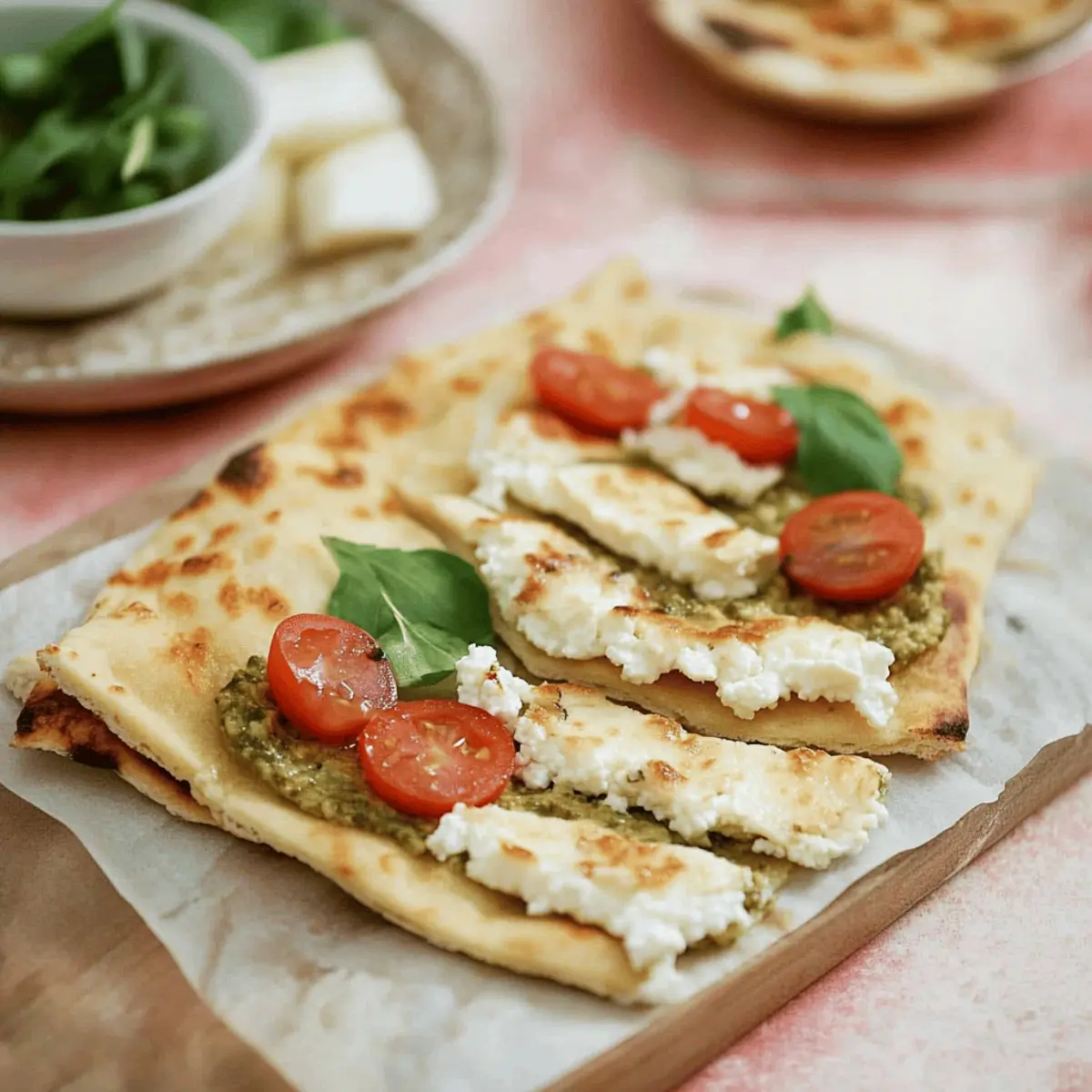 Cottage Cheese Flatbread