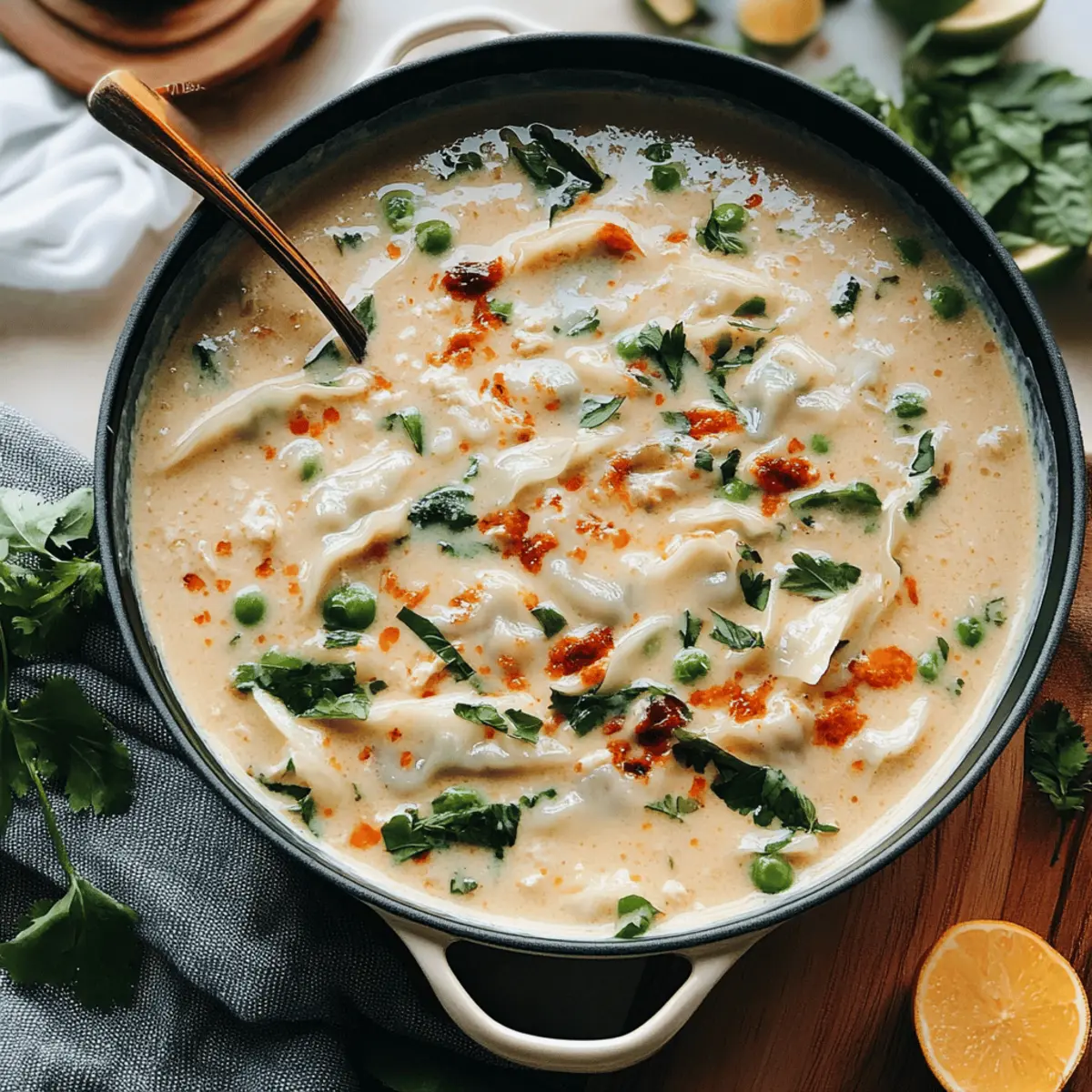 Create the Best Creamy Potsticker Soup in 30 Minutes or Less