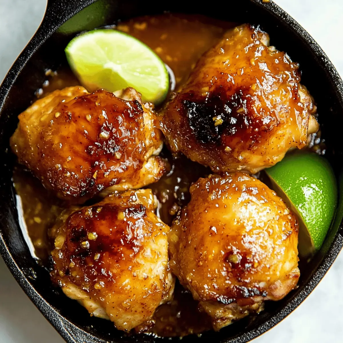 Delicious Sweet Chili Glazed Chicken Thighs in One Pan
