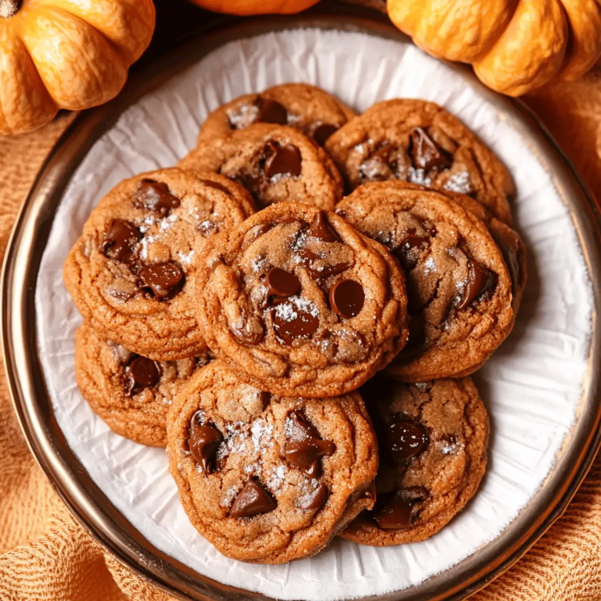 Delicious Brown Butter Pumpkin Chocolate Chip Cookies Recipe