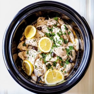 Slow Cooker Greek Chicken