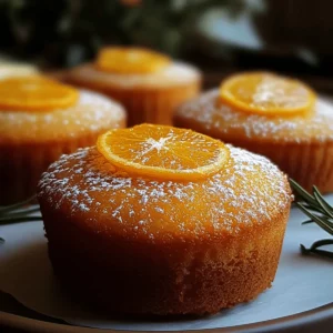 Delightful Orange Ginger Honey Cakes
