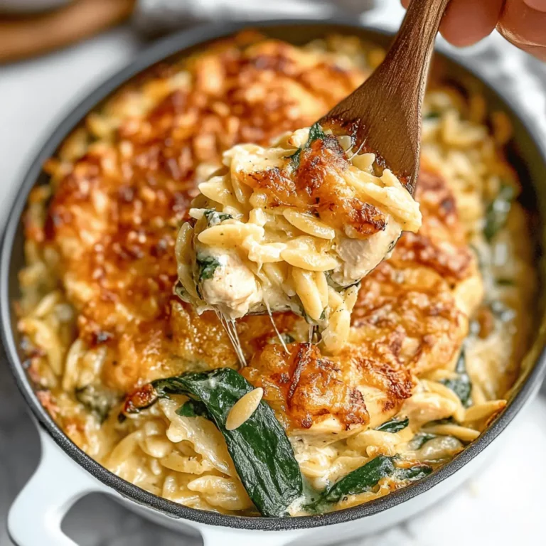 Monterey Chicken One Pan Orzo