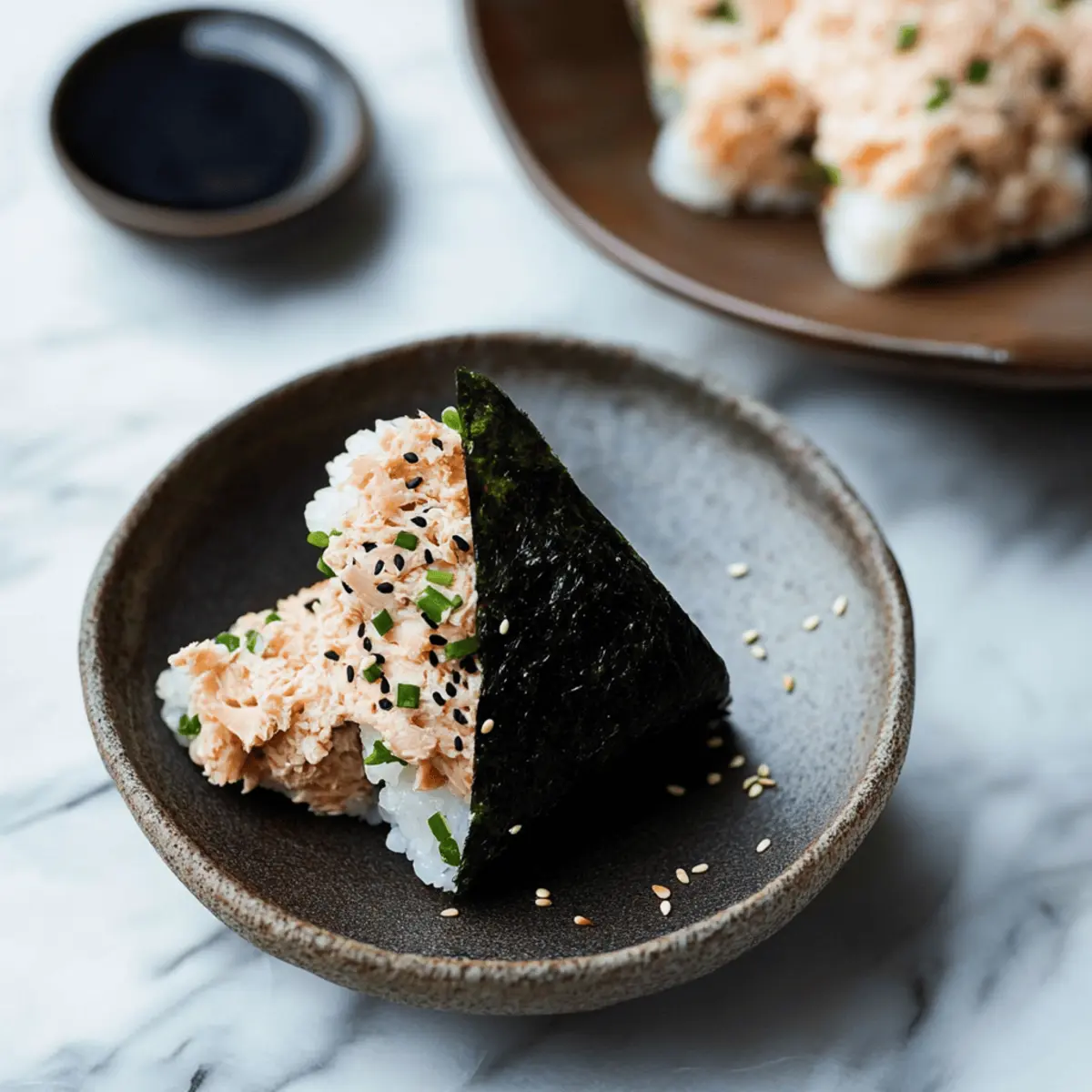 Easy Japanese Tuna Onigiri with Spicy Filling in Just 50 Minutes