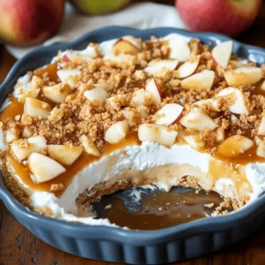 Easy Caramel Apple Cheesecake Dip