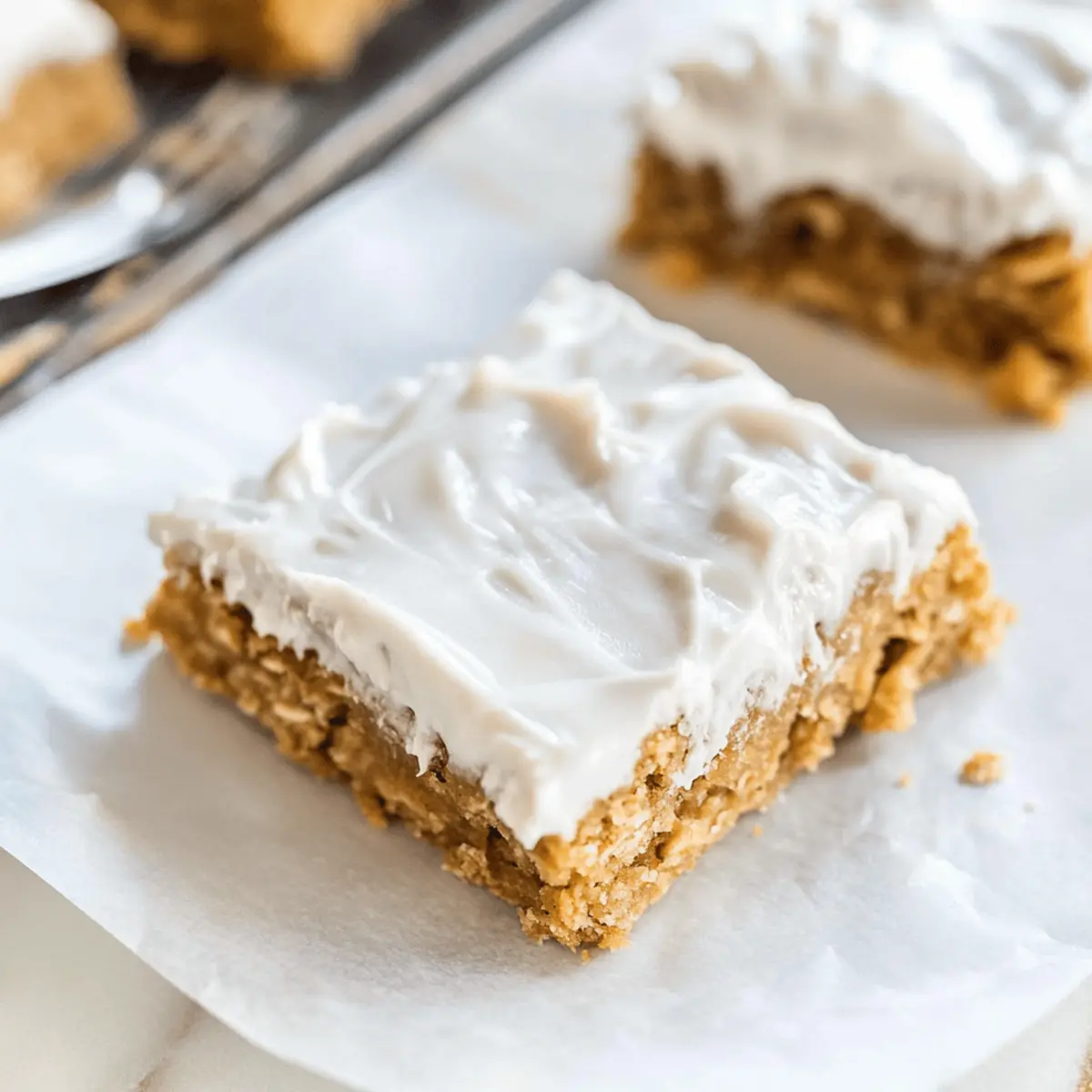 Irresistible Iced Oatmeal Cookie Bars Recipe in 1 Hour 30 Minutes