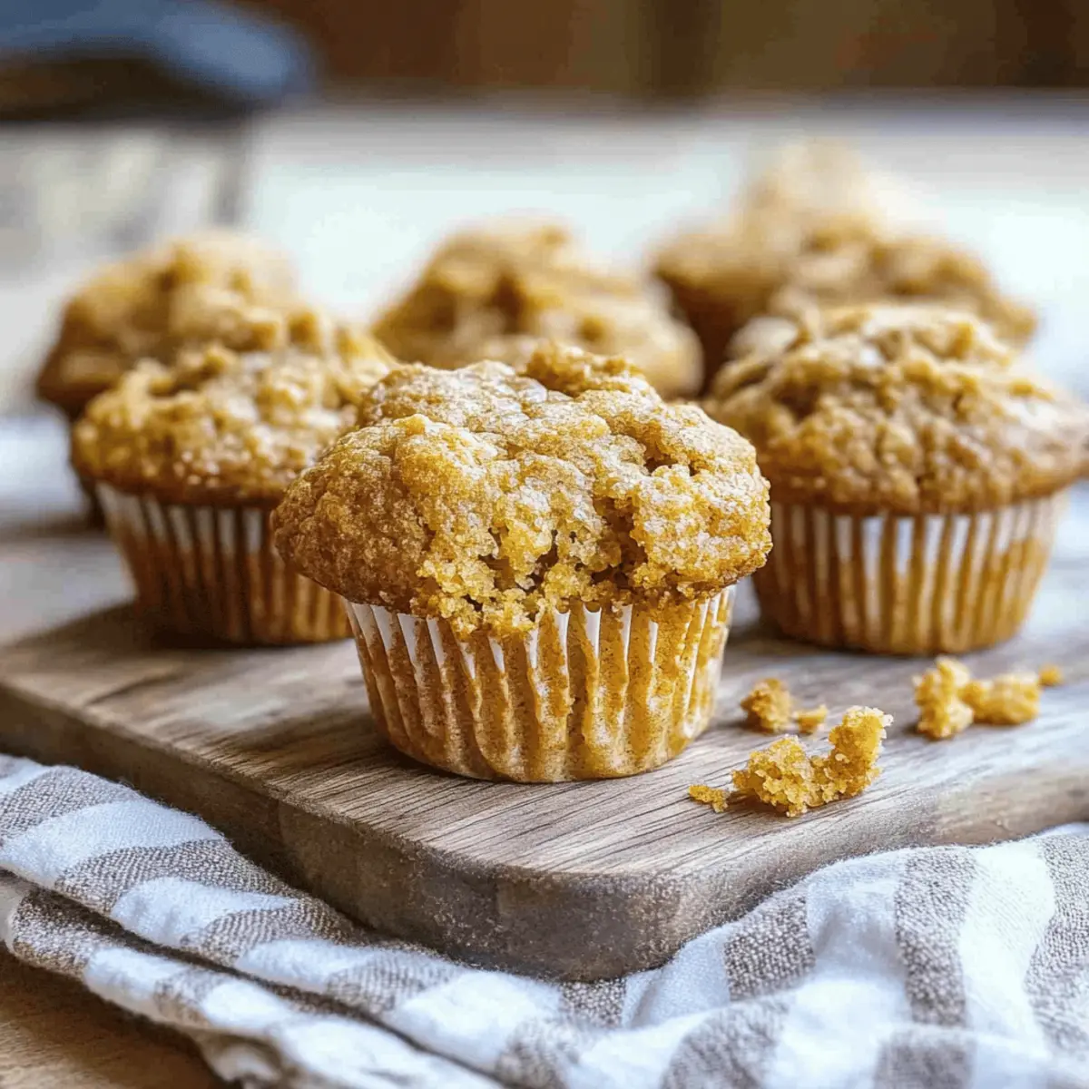 Sourdough Pumpkin Muffins