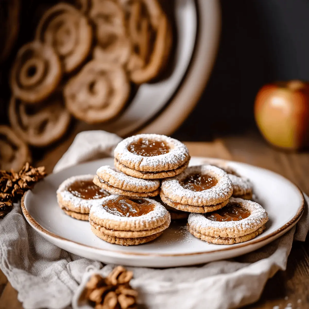 Apple Butter Sandwich Cookies