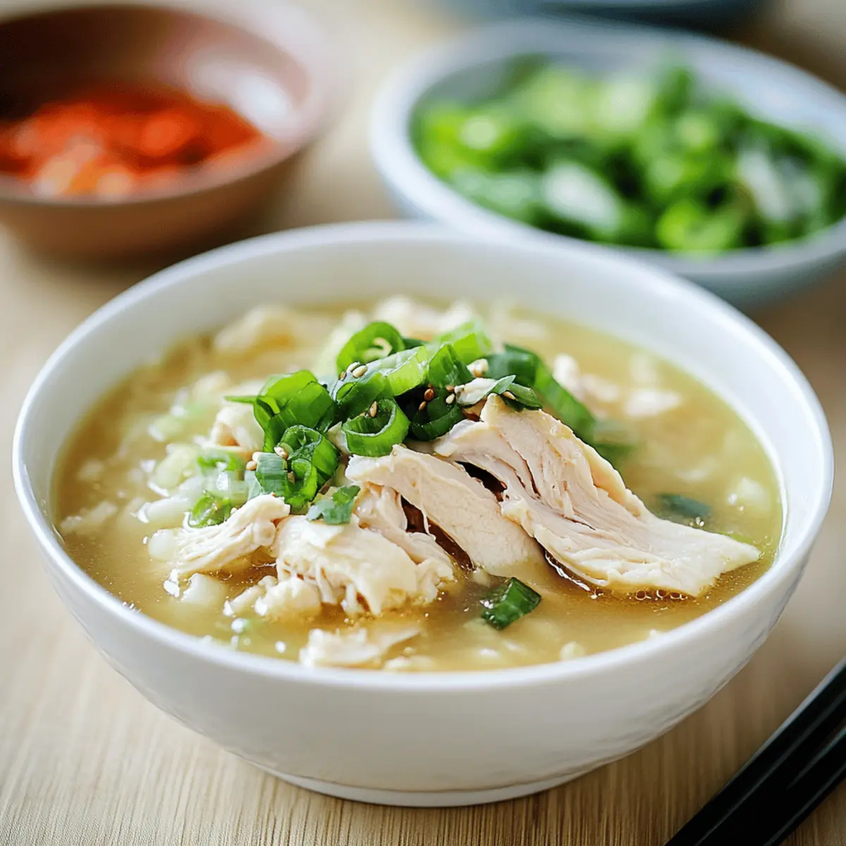 This Korean-Inspired Chicken Soup