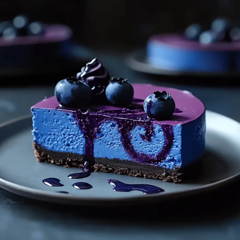 Ravenclaw Midnight Blueberry Cheesecake