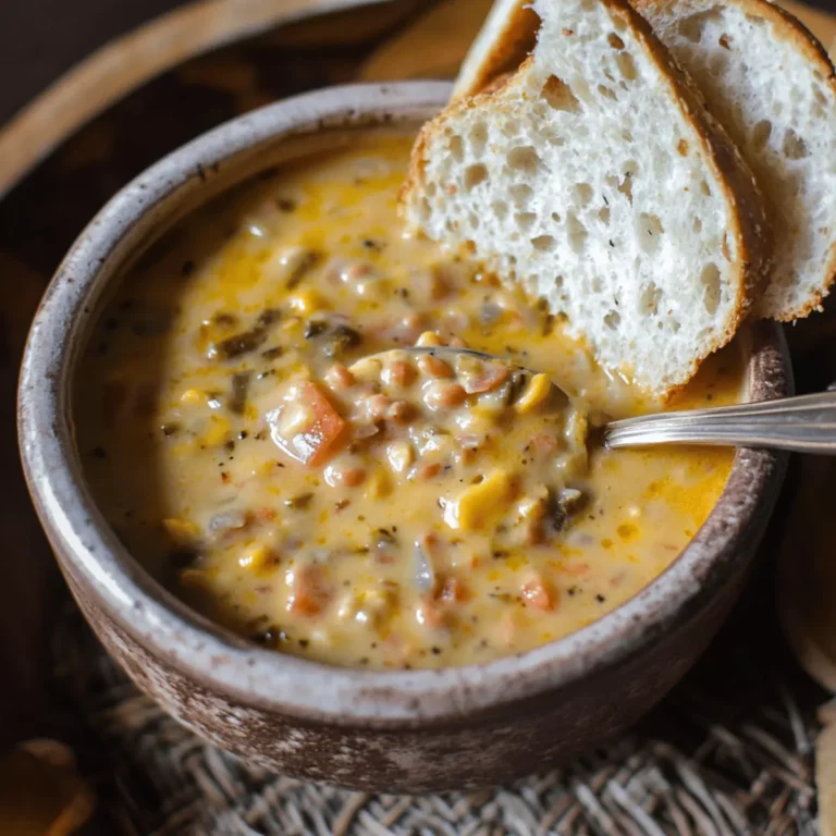Mama B's Cheeseburger Chowder