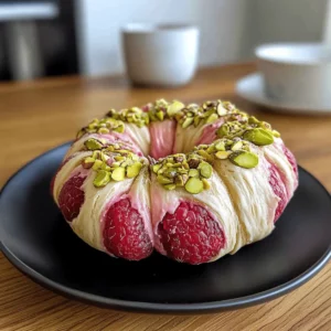 Raspberry Pistachio Sourdough Bagels