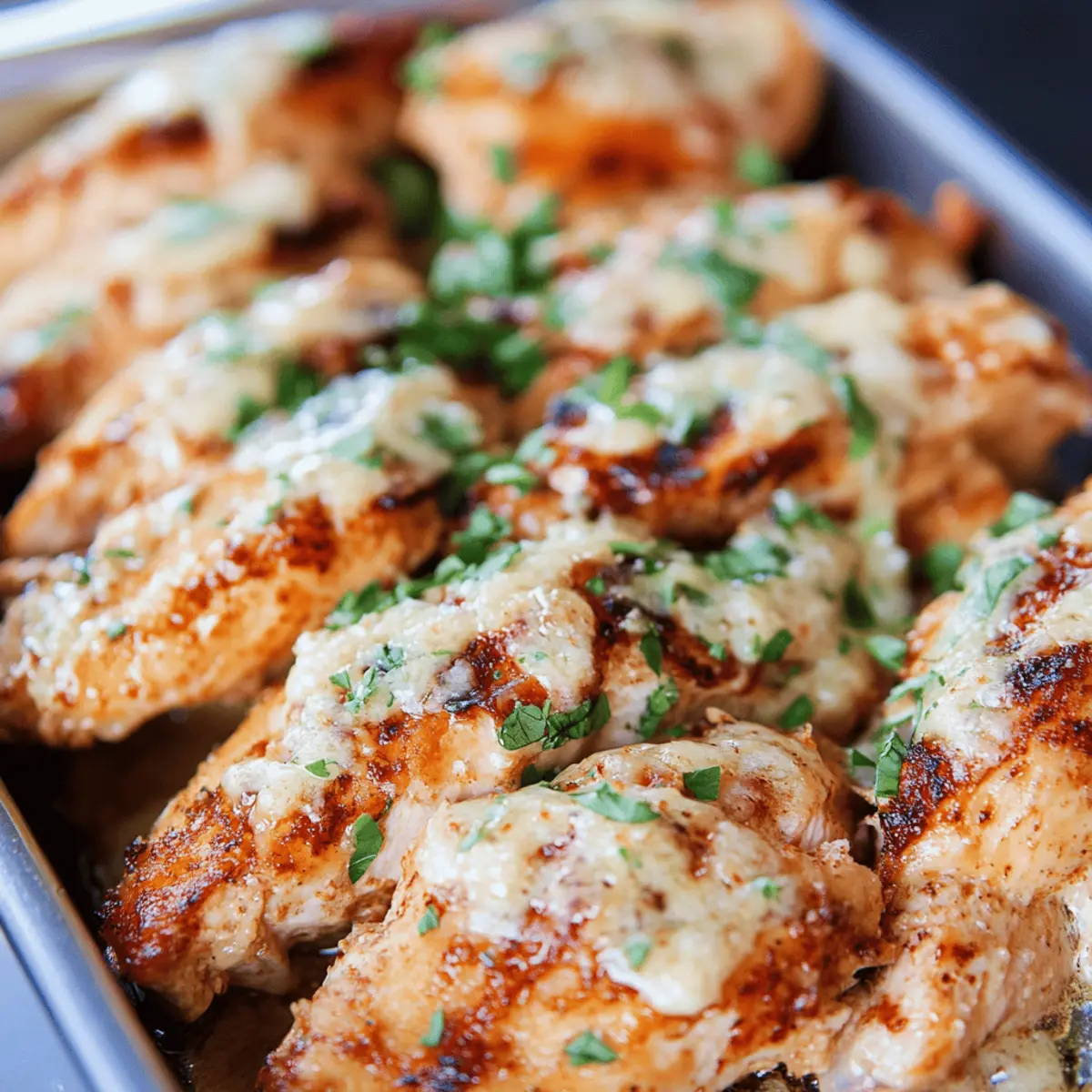 Savory Blackstone Garlic Parmesan Chicken Delight Recipe