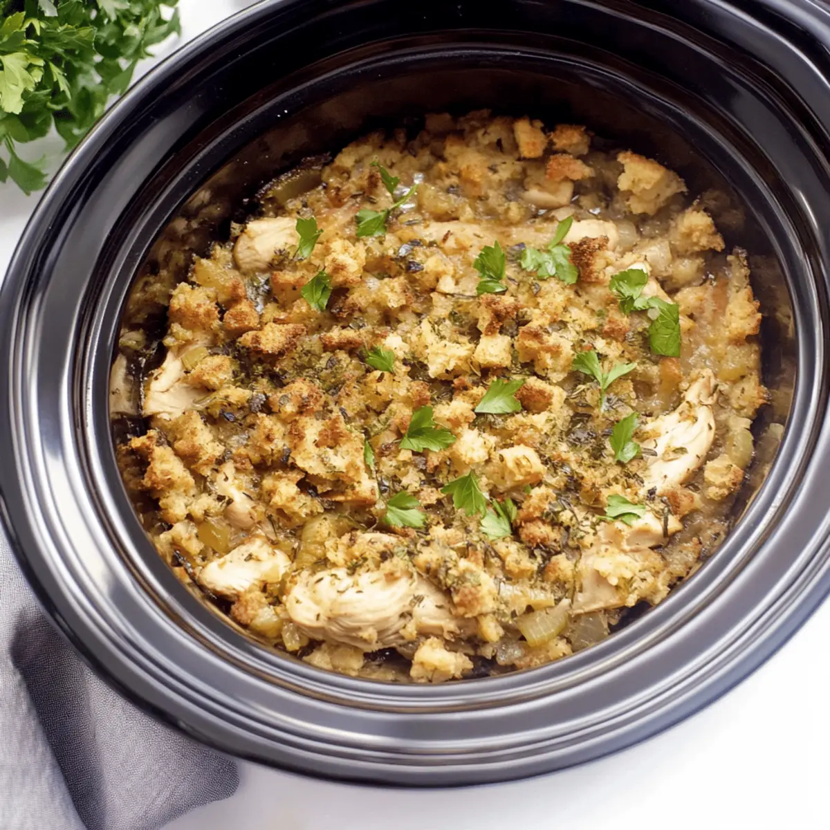 Easy Crock Pot Chicken and Stuffing Recipe for Busy Weeknights