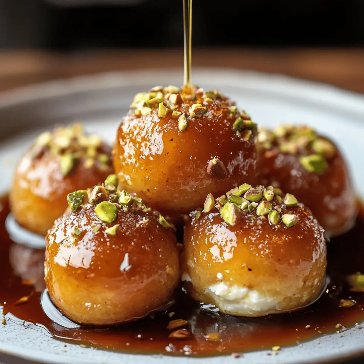 Delicious Ricotta Pistachio Honey Bites Perfect for Any Occasion