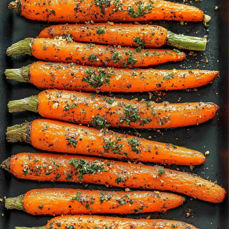 Garlic Herb Roasted Carrots