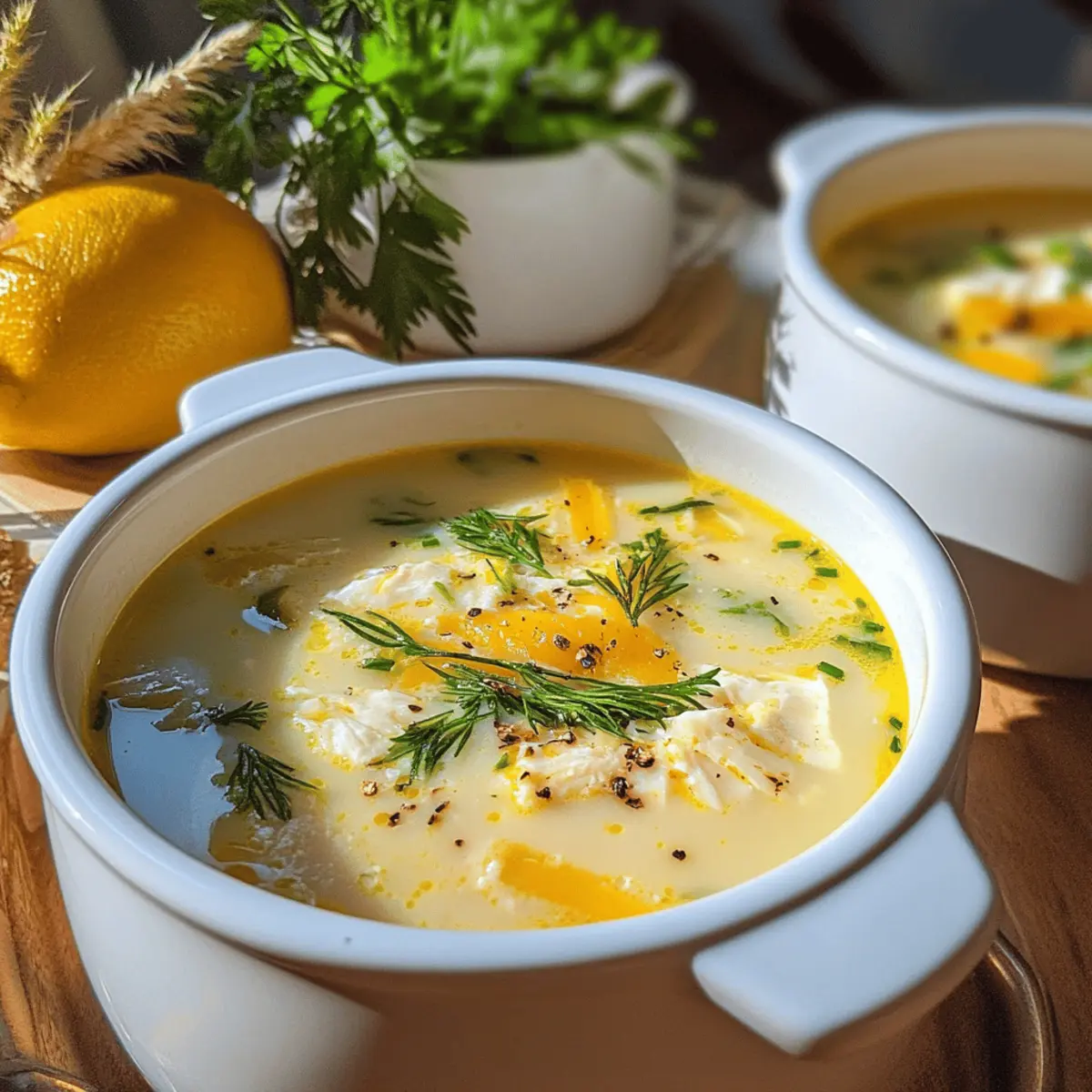 Avgolemono Soup