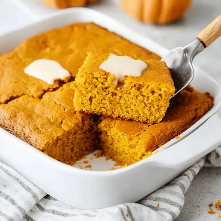 Pumpkin Cornbread with Cinnamon Honey Butter