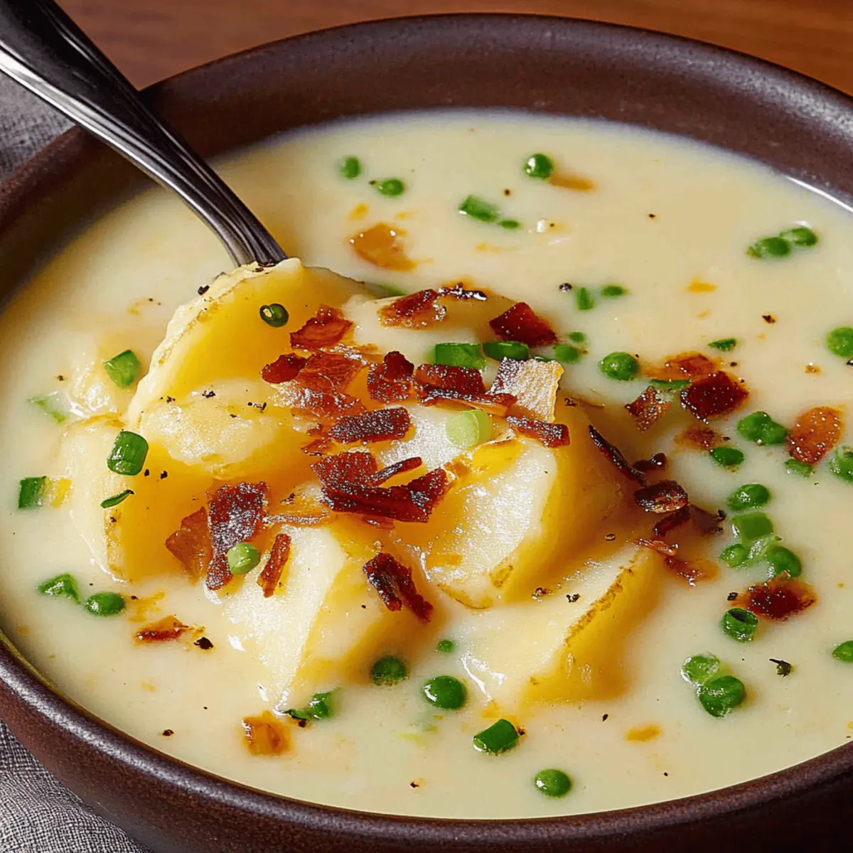 The Best Homemade Loaded Potato Soup