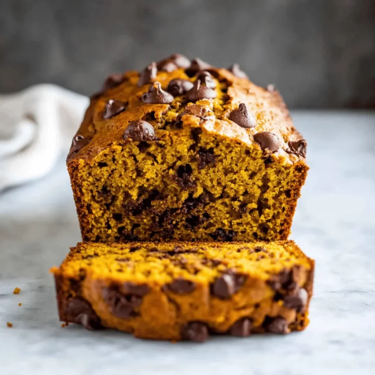 Chocolate Chip Pumpkin Bread