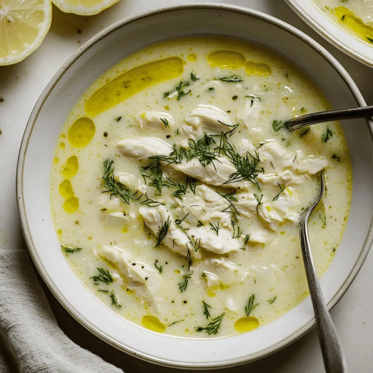 Delicious Greek Lemon Chicken Soup Recipe Ready in 45 Minutes