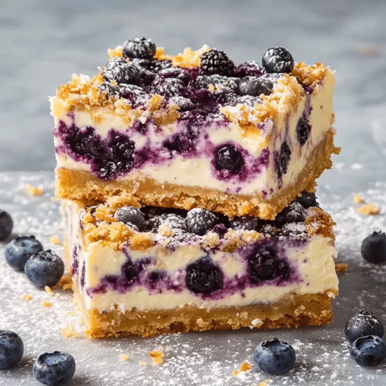 Blueberry Cream Cheese Bars