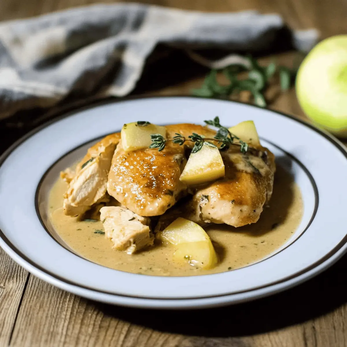 Delicious Chicken Normandy Recipe with Apples and Cider Sauce