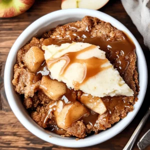 Crockpot Caramel Apple Dump Cake