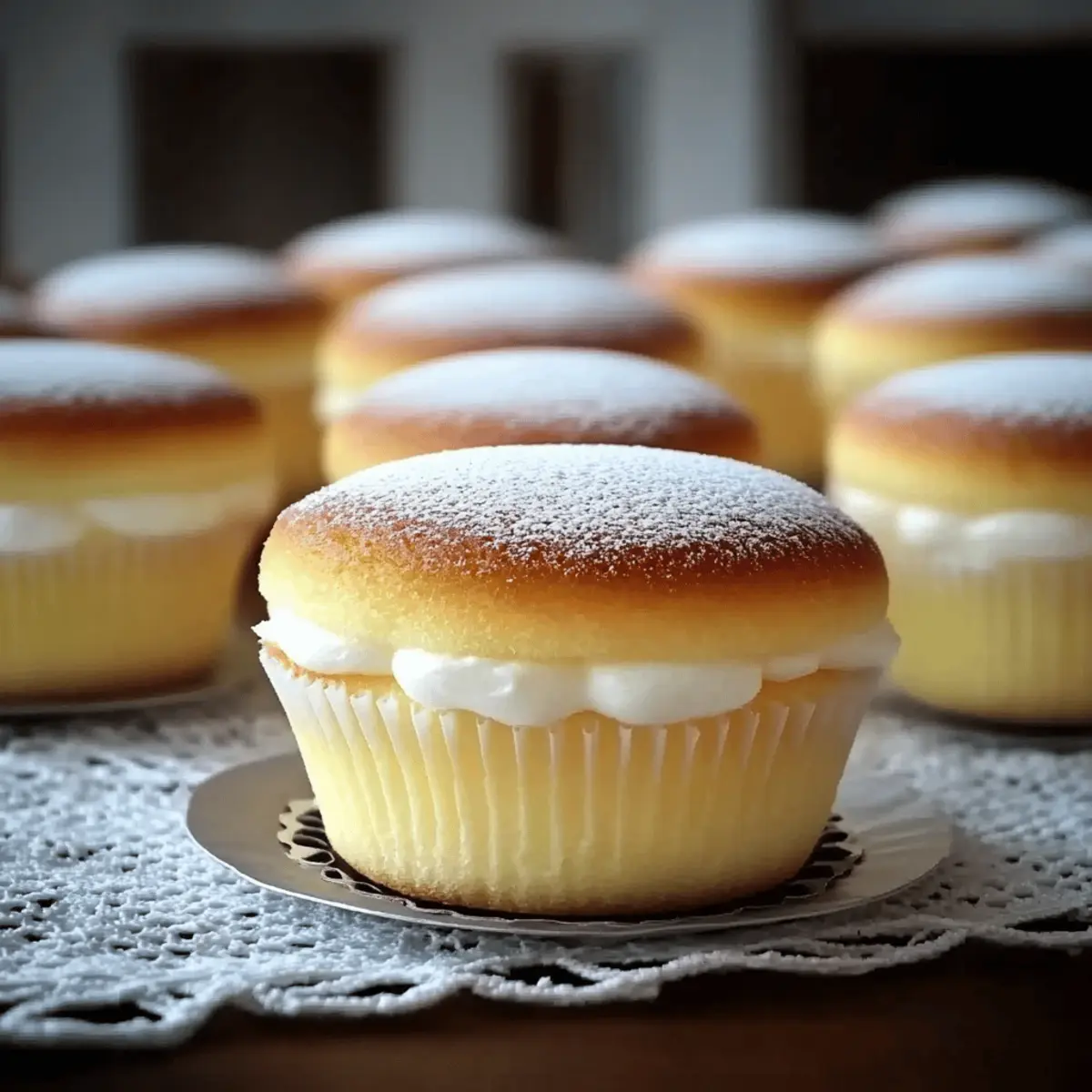 Fluffy Japanese Cotton Cheesecake Cupcakes You Must Try Today