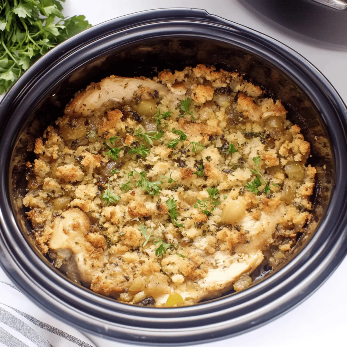 Easy Crock Pot Chicken and Stuffing Recipe for Busy Weeknights