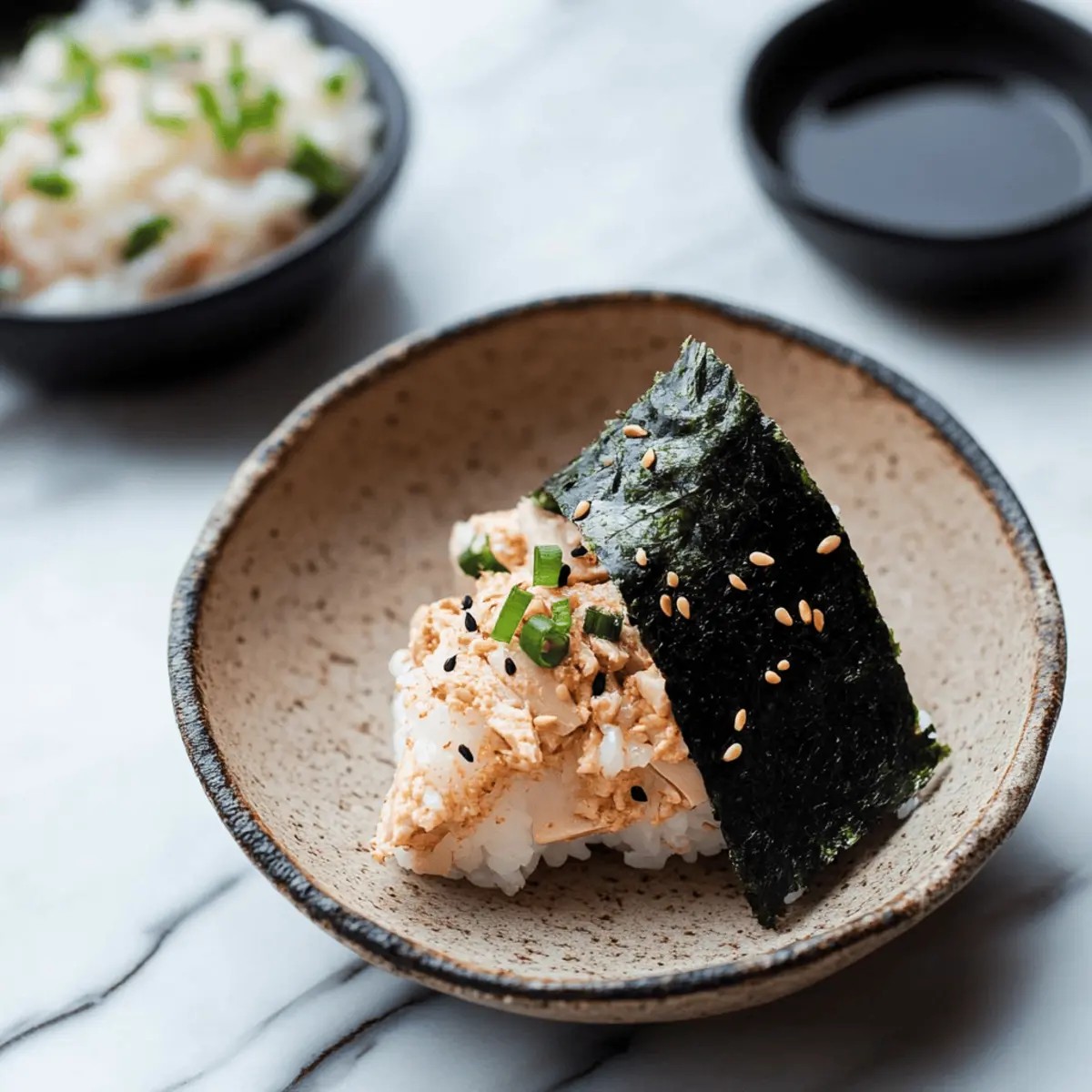 Easy Japanese Tuna Onigiri