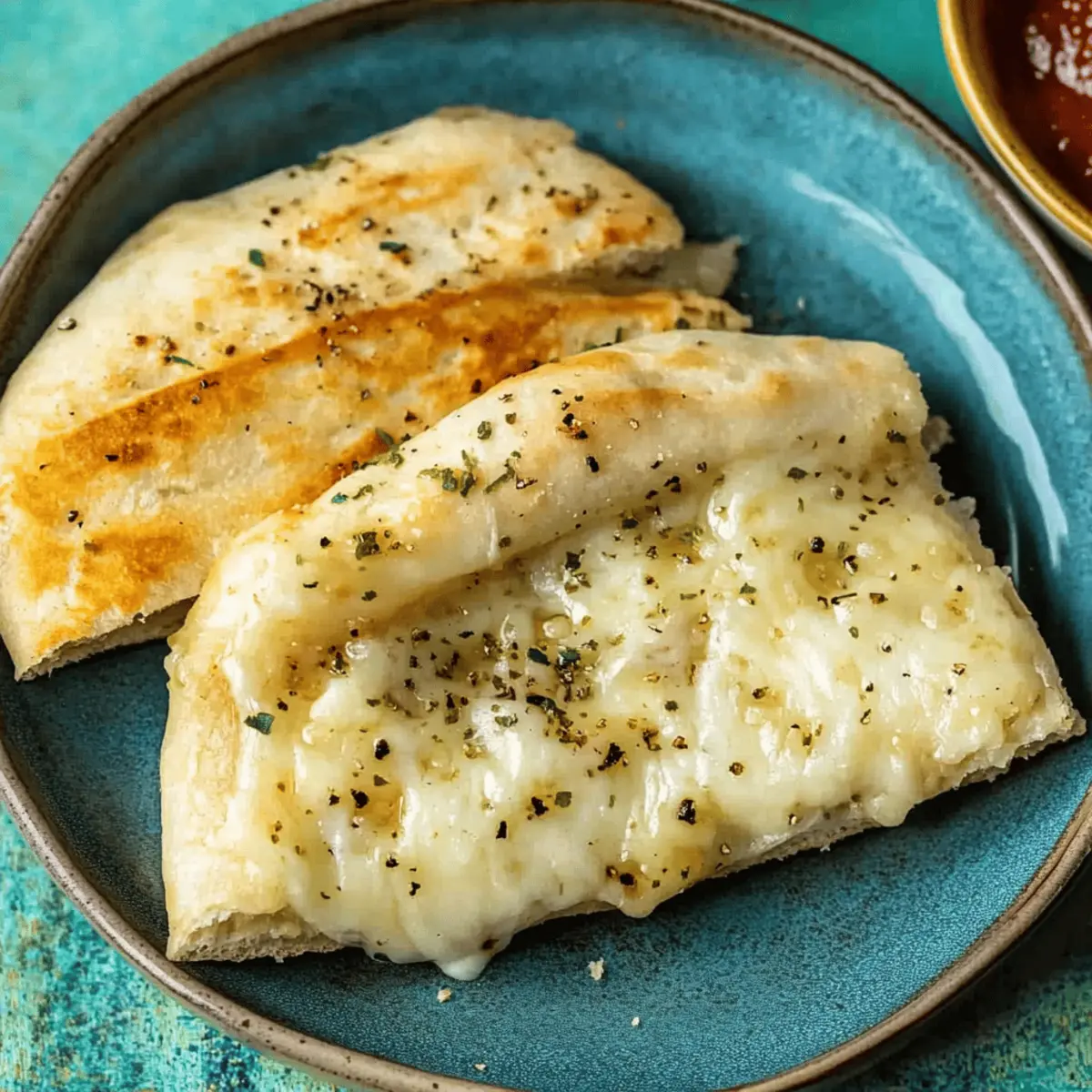 Easy Air Fryer Garlic Flatbread Recipe Ready in Just 5 Minutes