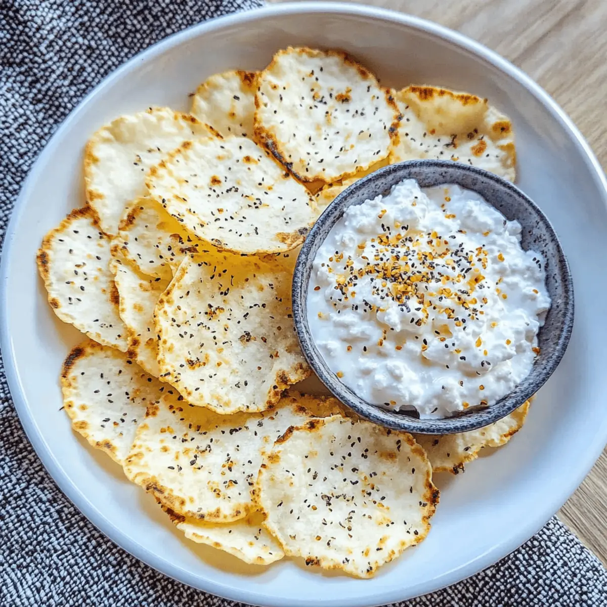 Cottage Cheese Chips