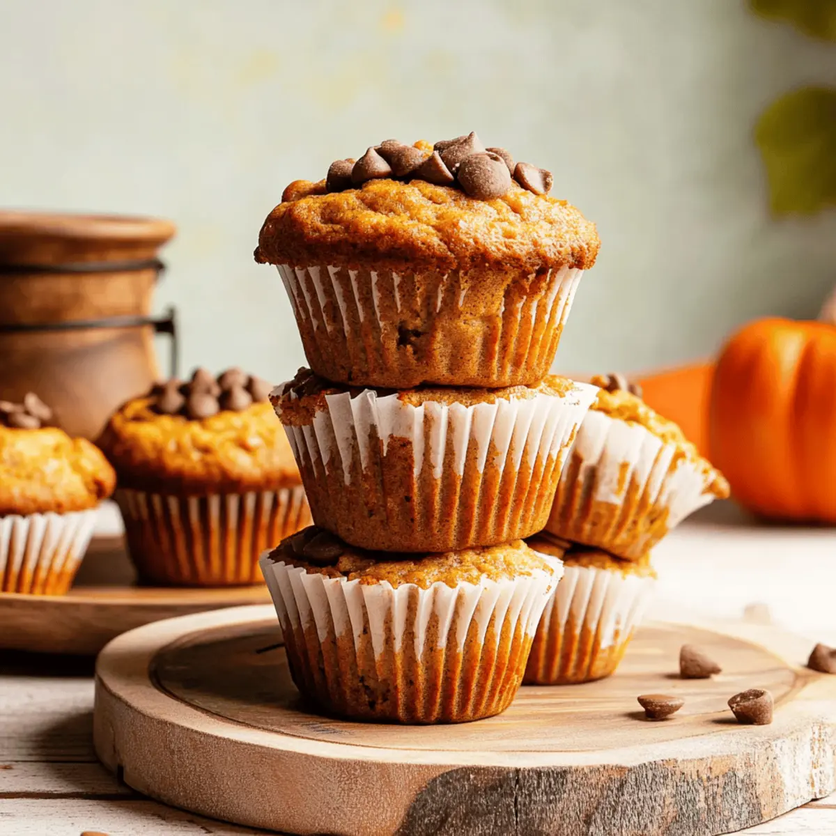 Healthy Pumpkin Spice Cottage Cheese Muffins Recipe for Fall
