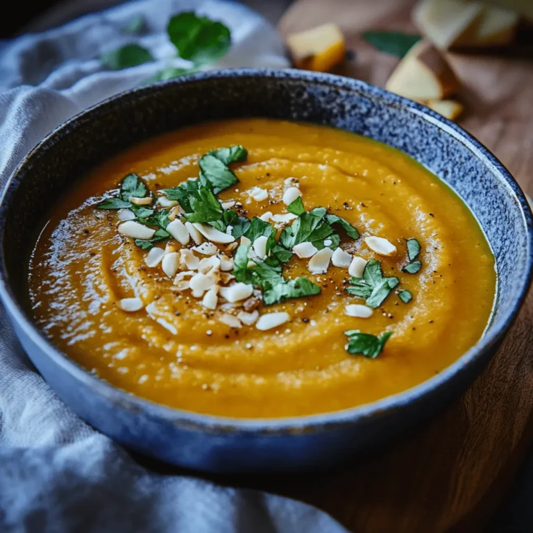 anti-inflammatory pumpkin & sweet potato soup