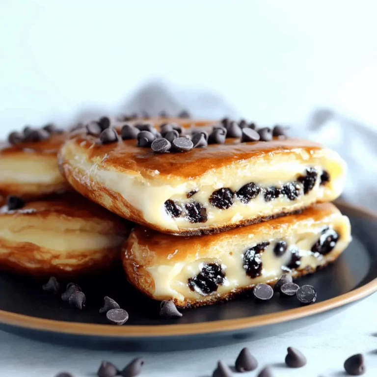 Chocolate Chip Vanilla Custard Brioches