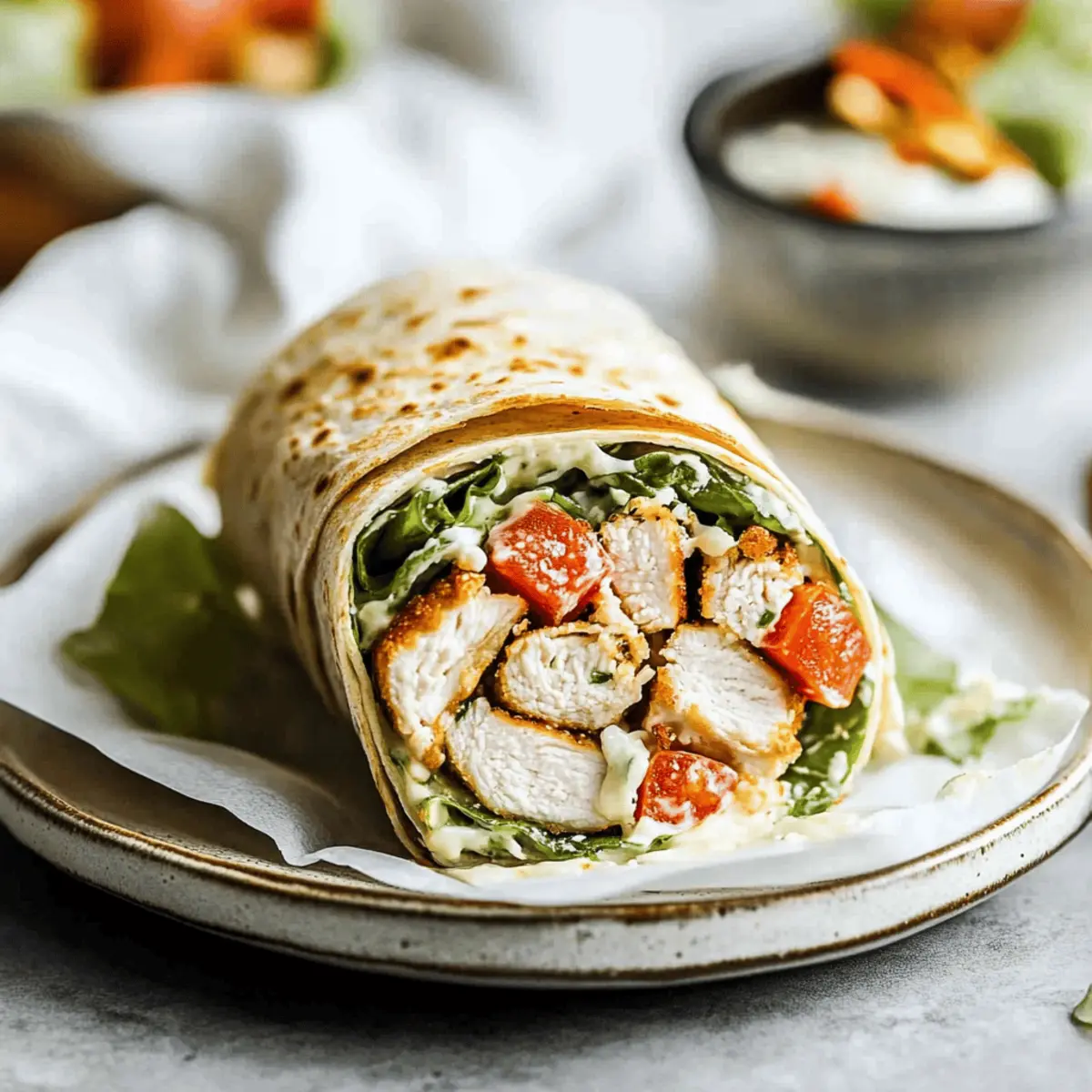Chicken Caesar Wrap