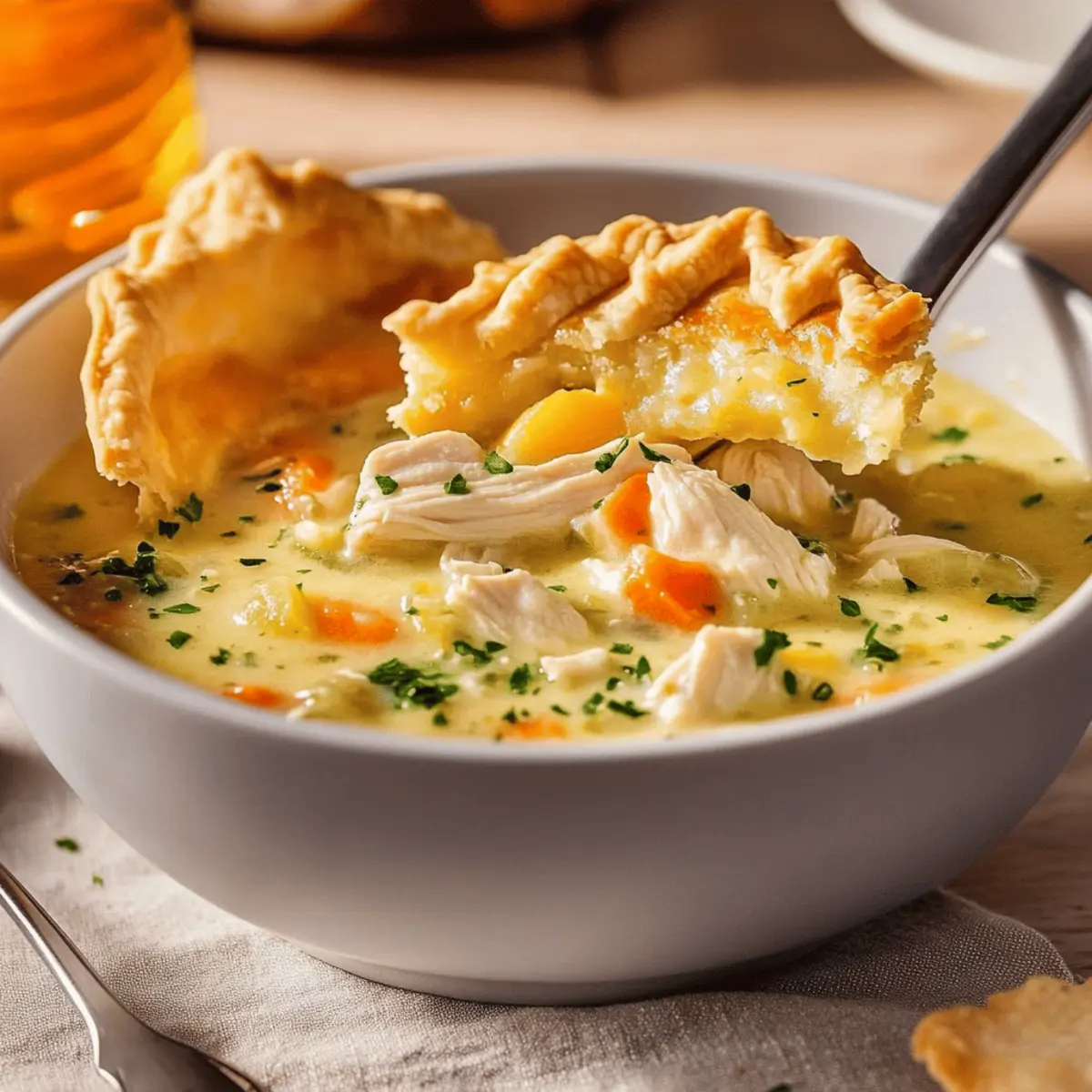 Chicken Pot Pie Soup Recipe